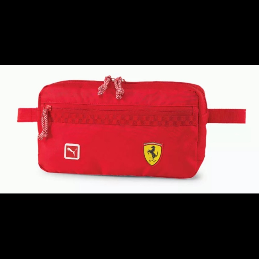 Puma Ferrari Fanwear Red Waistbag Nwt
